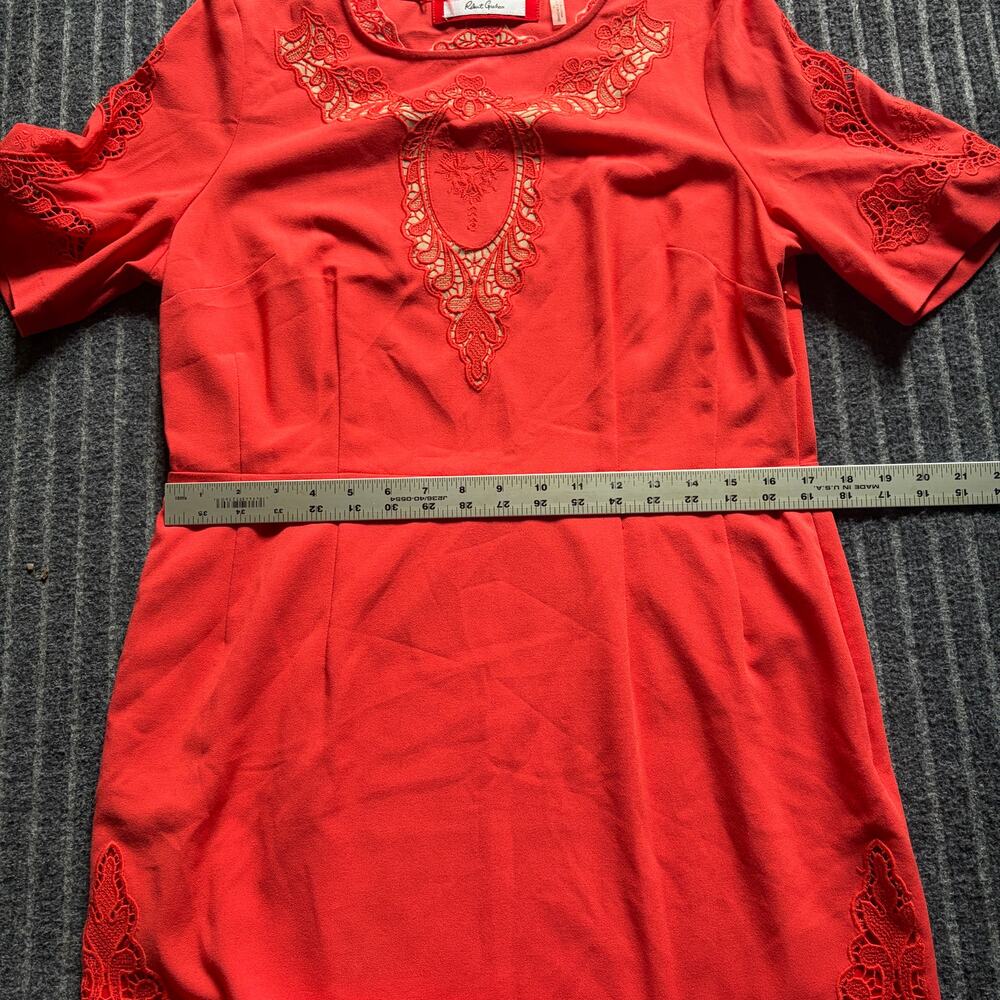 Robert Graham Amadea embroidered dress Size 10 - Picture 10 of 10